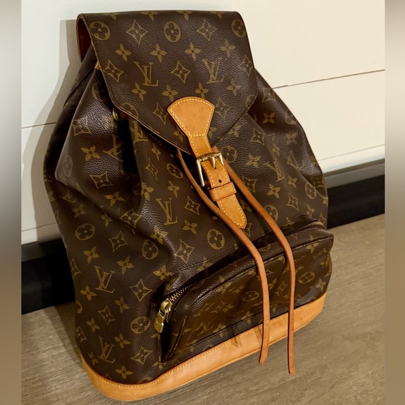 VINTAGE Louis Vuitton Montsouris MM - Picture 2 of 16